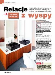 Relacje z wyspy - Łazienka od kuchni